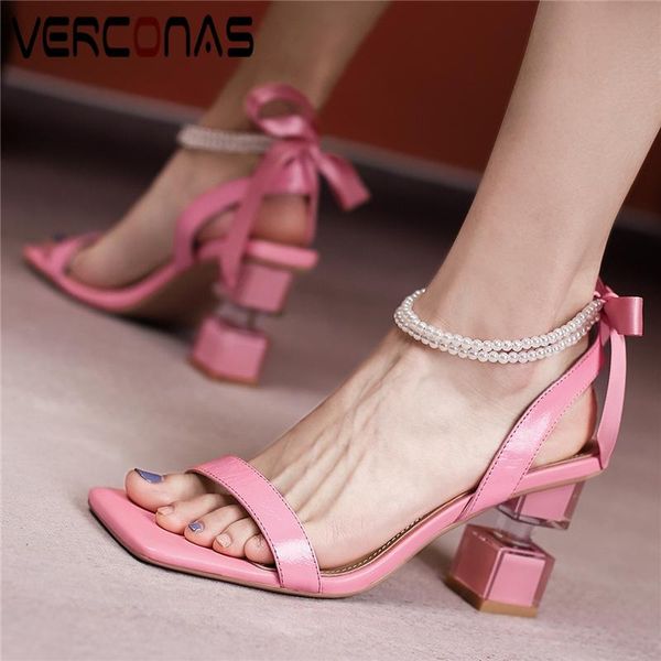 sandals verconas summer women sweet fashion wedding party prom pumps butterfly-knot strange heels genuine leather shoes woman, Black
sandals verconas summer women sweet fashion wedding party prom pumps butterfly-knot strange heels genuine leather shoes woman, Black