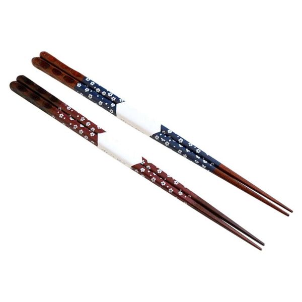 pair reusable chop stick japanese style wooden chopsticks tableware (red cherry + blue pattern)
pair reusable chop stick japanese style wooden chopsticks tableware (red cherry + blue pattern)