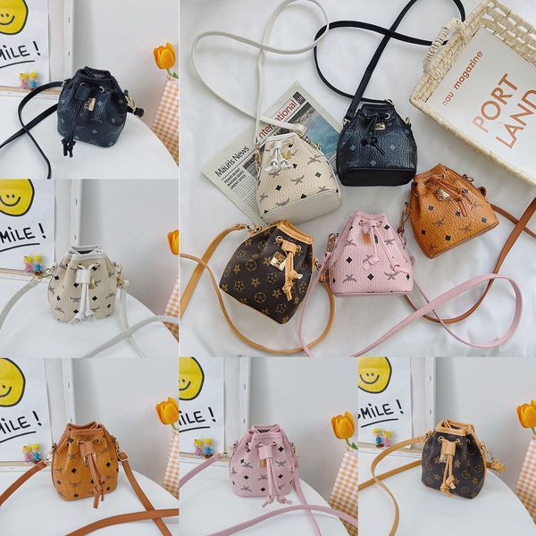 5colors baby girls pu leather single shoulder handbags children letters print designer drawstring bucket bag fashion cute kids crossbody mes, Black
5colors baby girls pu leather single shoulder handbags children letters print designer drawstring bucket bag fashion cute kids crossbody mes, Black