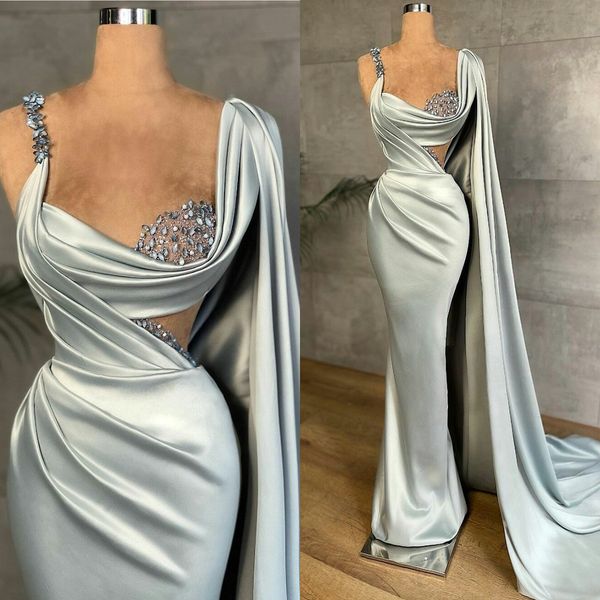 2021 arabic evening dress with cape crystal floor length mermaid prom dresses party wear custom made women formal gowns robe de soiree, Black;red
2021 arabic evening dress with cape crystal floor length mermaid prom dresses party wear custom made women formal gowns robe de soiree, Black;red