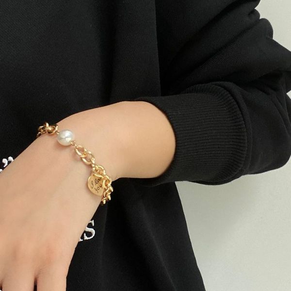 charm bracelets fashion pearl love heart-shaped adjustable bracelet for women men egirl gift bijoux female thick chain, Golden;silver
charm bracelets fashion pearl love heart-shaped adjustable bracelet for women men egirl gift bijoux female thick chain, Golden;silver