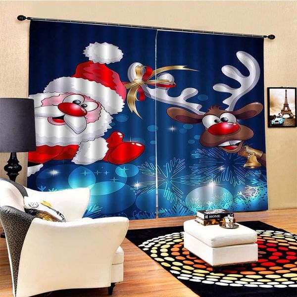 curtain & drapes 2pcs/set christmas cartoon parttern curtains hook for living room bedroom home decoration
curtain & drapes 2pcs/set christmas cartoon parttern curtains hook for living room bedroom home decoration
