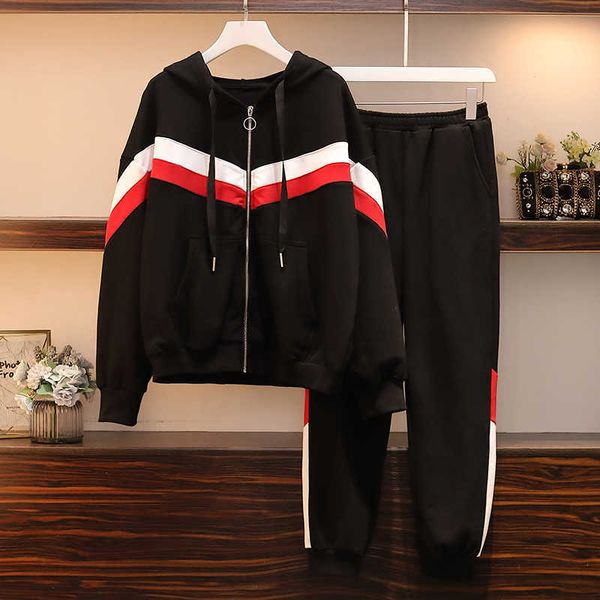 verhellen tracksuits autumn women letter embroidery hooded sweatshirts + long pant suits 2 piece set casual tracksuit 1 210706, White
verhellen tracksuits autumn women letter embroidery hooded sweatshirts + long pant suits 2 piece set casual tracksuit 1 210706, White