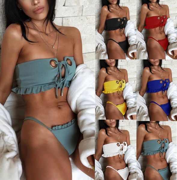 women's swimwear swimsuit black eye personalized cloth bikini metal ring buckle bikini19c202, White;black
women's swimwear swimsuit black eye personalized cloth bikini metal ring buckle bikini19c202, White;black