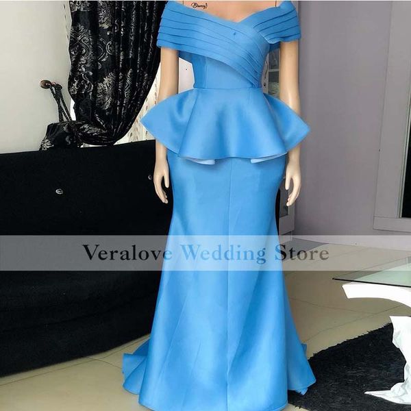 blue off shoulder prom dress mermaid satin graduation robes evening dress party gowns vestidos de la celebridad, Black
blue off shoulder prom dress mermaid satin graduation robes evening dress party gowns vestidos de la celebridad, Black