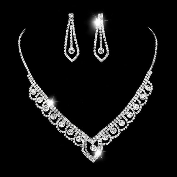 earrings & necklace fashion brdeismaid bridal jewelry set silver color shiny rhinestone crystal choker women wedding sets
earrings & necklace fashion brdeismaid bridal jewelry set silver color shiny rhinestone crystal choker women wedding sets