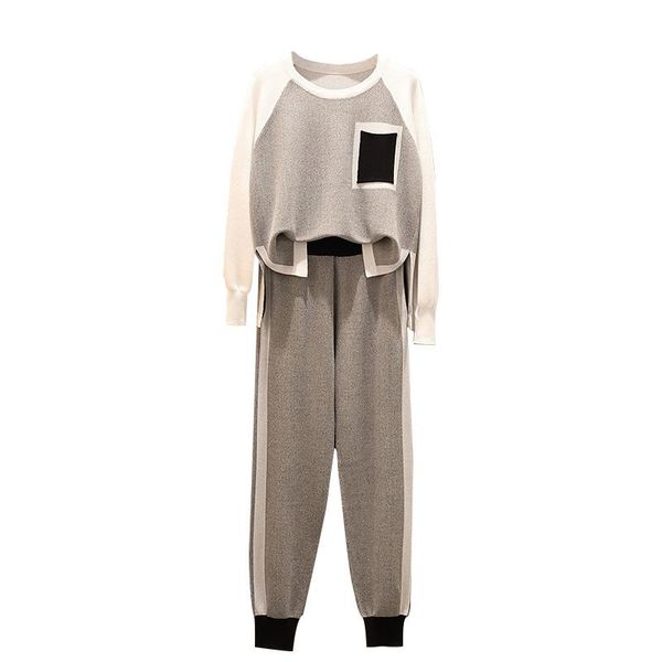 two piece dress big yards couture autumn outfit sister pcs clothing set knitted suits sweater trousers knitwear women casual, White
two piece dress big yards couture autumn outfit sister pcs clothing set knitted suits sweater trousers knitwear women casual, White