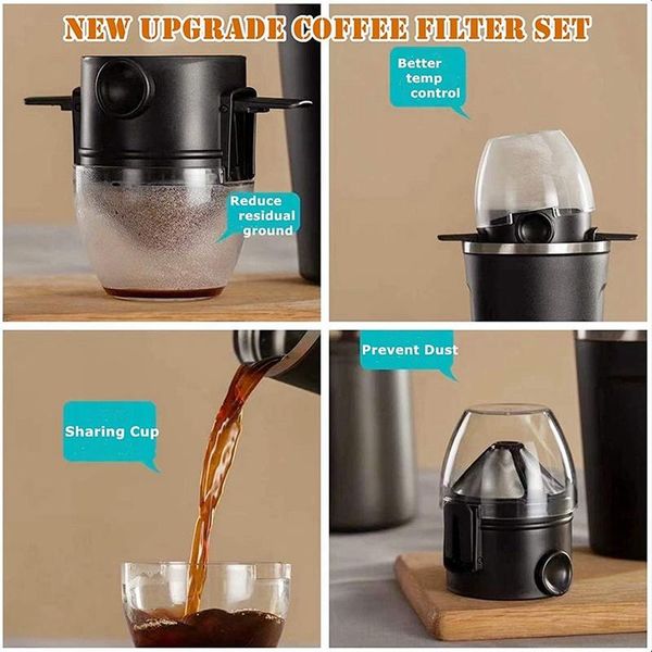 coffee filters nhbr reusable cone dripper filter maker with cleaning brush pour over for home office travel
coffee filters nhbr reusable cone dripper filter maker with cleaning brush pour over for home office travel
