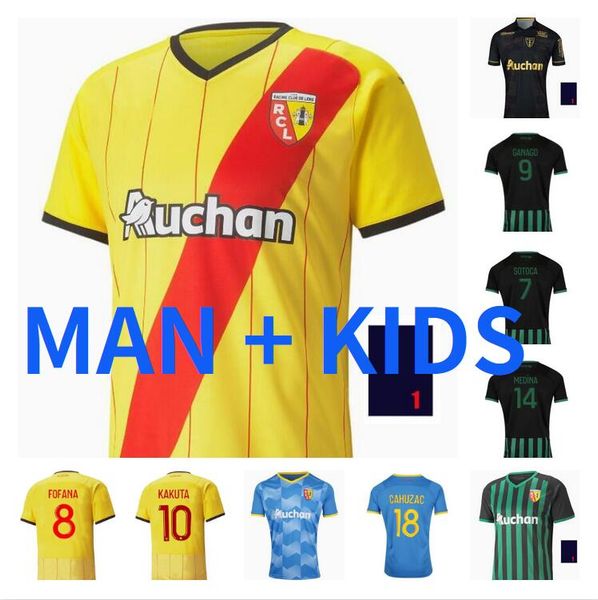 men+kids 2021 2022 rc lens soccer jerseys fofana ganago kakuta gradit fortes perez radovanovic cahuzac football shirt, Black;yellow
men+kids 2021 2022 rc lens soccer jerseys fofana ganago kakuta gradit fortes perez radovanovic cahuzac football shirt, Black;yellow