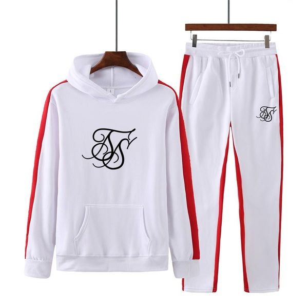 men's tracksuits siksilk 2021spring autumn pieces tracksuit men sets hoodie sweatshirt+pants pullover casual mans sports slim clothing, Gray
men's tracksuits siksilk 2021spring autumn pieces tracksuit men sets hoodie sweatshirt+pants pullover casual mans sports slim clothing, Gray