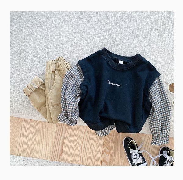 hoodies & sweatshirts koodykids baby boys autumn casual shirts fake two piece long sleeve boy clothes spring, Black
hoodies & sweatshirts koodykids baby boys autumn casual shirts fake two piece long sleeve boy clothes spring, Black