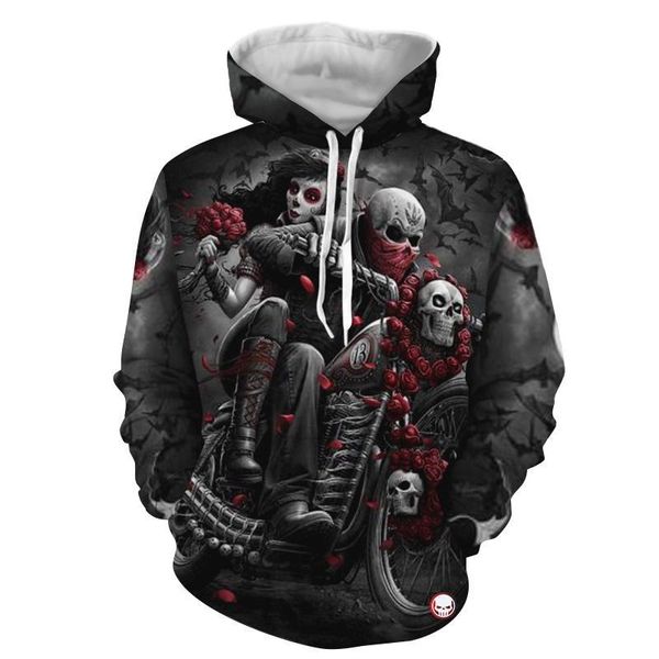 halloween skull flower pattern men's 3d printed hoodie visual impact party punk gothic round neck sweatshirt hoodie, Black
halloween skull flower pattern men's 3d printed hoodie visual impact party punk gothic round neck sweatshirt hoodie, Black