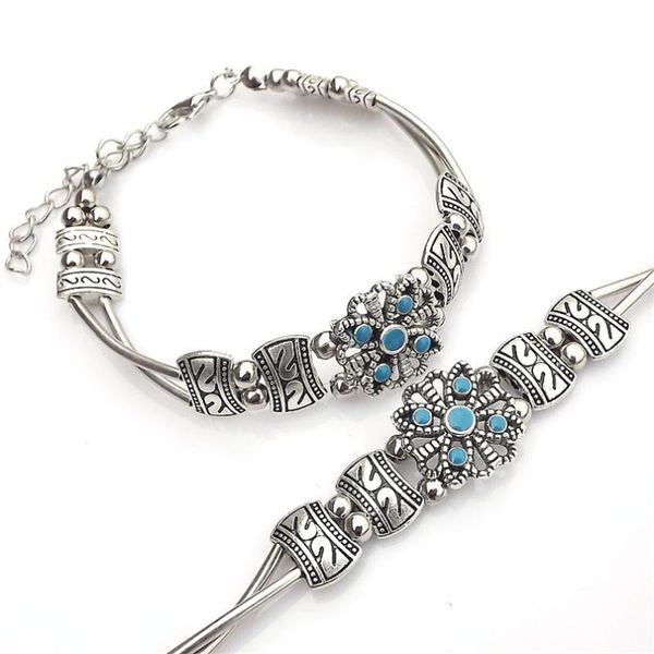 link, chain lusion brand tibet vintage diy flower bracelet woman accessories bijoux fashion collar charms bracelets & bangles wholesale z25, Black
link, chain lusion brand tibet vintage diy flower bracelet woman accessories bijoux fashion collar charms bracelets & bangles wholesale z25, Black