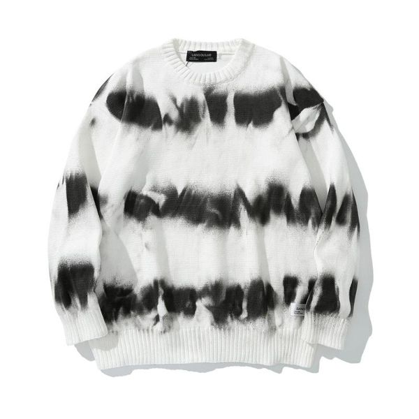 men's sweaters eukaaru stripe knitted sweater men winter cloth streetwear mens hip hop women oversized pullover street loose, White;black
men's sweaters eukaaru stripe knitted sweater men winter cloth streetwear mens hip hop women oversized pullover street loose, White;black