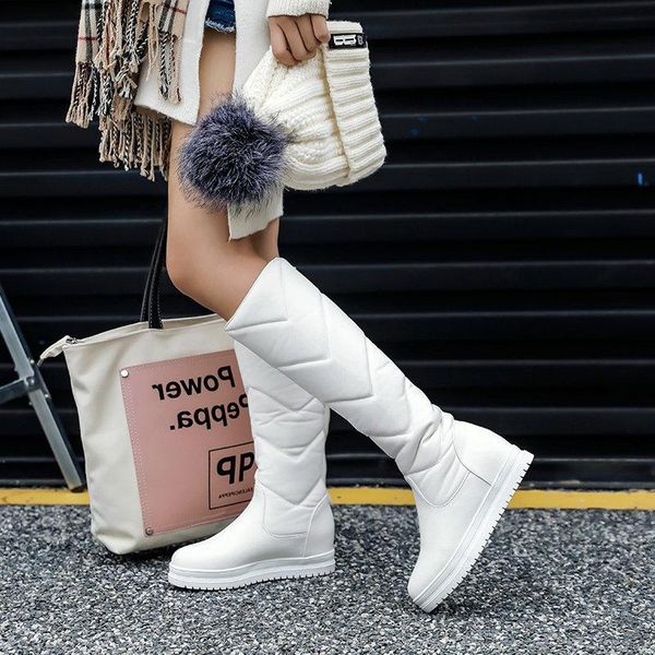 boots winter warm plush knee high women comfortable flat heel snow slip on platform woman shoes black pink white 2021
boots winter warm plush knee high women comfortable flat heel snow slip on platform woman shoes black pink white 2021
