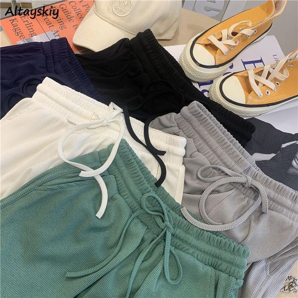 women's shorts women all-match fashion solid drawstring joggers loose summer design casual cool high waist college sweet female, White;black
women's shorts women all-match fashion solid drawstring joggers loose summer design casual cool high waist college sweet female, White;black