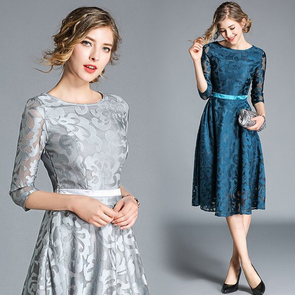 boutique dress slim mid length lace embroidered in autumn and winter, Black;pink
boutique dress slim mid length lace embroidered in autumn and winter, Black;pink