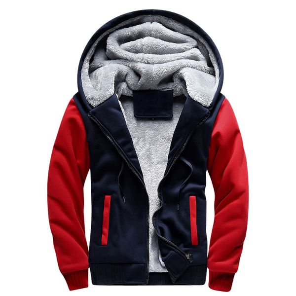 men's hoodies zip up sweashirts thick coats fleece sherpa lined winter heavyweight hooded jacket, Black
men's hoodies zip up sweashirts thick coats fleece sherpa lined winter heavyweight hooded jacket, Black