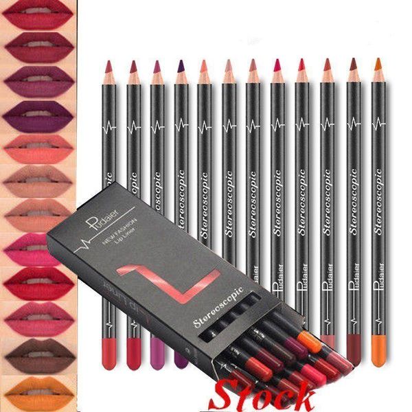 lip pencils 12pcs/set waterproof pencil lipstick set pen matte liner long lasting makeup pens easy to wear non-stick cup
lip pencils 12pcs/set waterproof pencil lipstick set pen matte liner long lasting makeup pens easy to wear non-stick cup