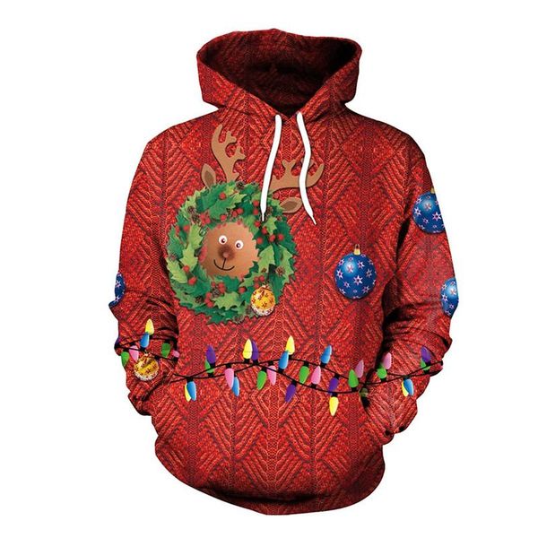 men's sweaters men women reindeer ugly christmas sweater pullover holiday party xmas jumpers 3d printed cool stylish hoodie sweatshirt, White;black
men's sweaters men women reindeer ugly christmas sweater pullover holiday party xmas jumpers 3d printed cool stylish hoodie sweatshirt, White;black
