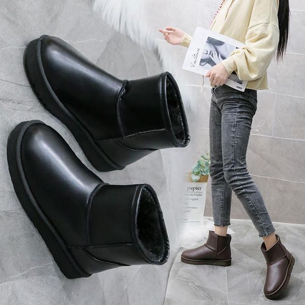 boots women's mid calf shoes winter footwear flat heel round toe boots-women australia 2021 ladies low rubber leather, Black
boots women's mid calf shoes winter footwear flat heel round toe boots-women australia 2021 ladies low rubber leather, Black