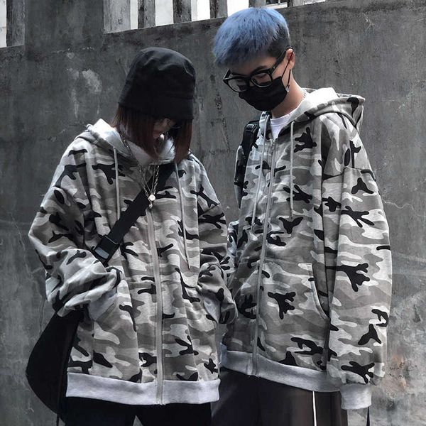 winter korea ins harajuku streetwear hip hop vintage camouflage hooded jacket women fashion loose casual women's 210608, Black;brown
winter korea ins harajuku streetwear hip hop vintage camouflage hooded jacket women fashion loose casual women's 210608, Black;brown