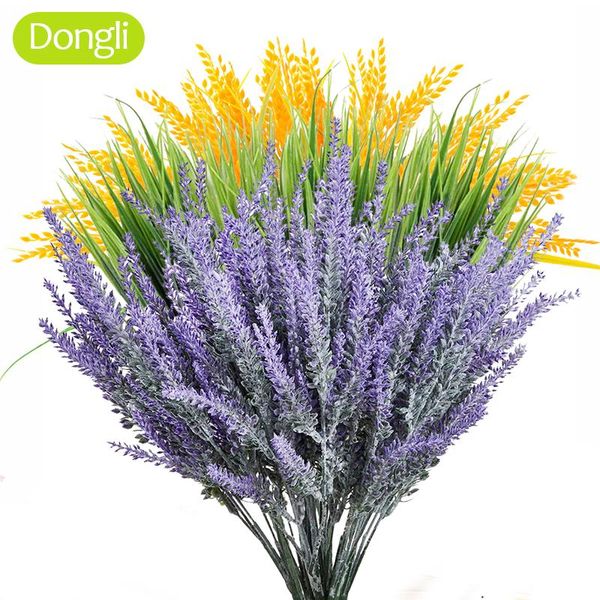 decorative flowers & wreaths 1 bouquet provence lavender artificial flower for home vase decor grain fake plant silk
decorative flowers & wreaths 1 bouquet provence lavender artificial flower for home vase decor grain fake plant silk
