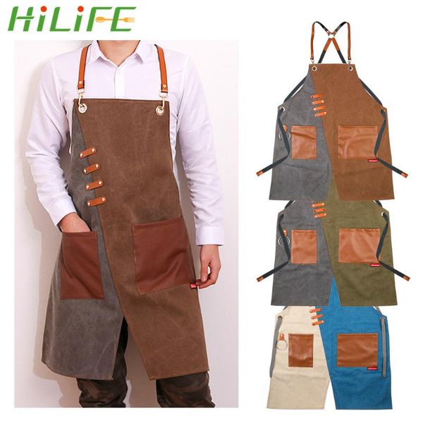 cross-back straps for kitchen salon woodworking painting with tool pockets canvas apron adjustable work aprons
cross-back straps for kitchen salon woodworking painting with tool pockets canvas apron adjustable work aprons