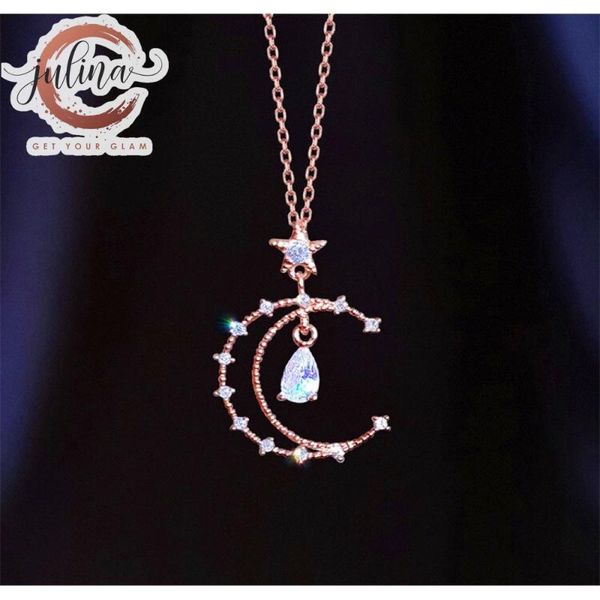 chains sterling silver plated women fashion moon hypoallergenic necklace water drop zircon birthstone crystal
chains sterling silver plated women fashion moon hypoallergenic necklace water drop zircon birthstone crystal