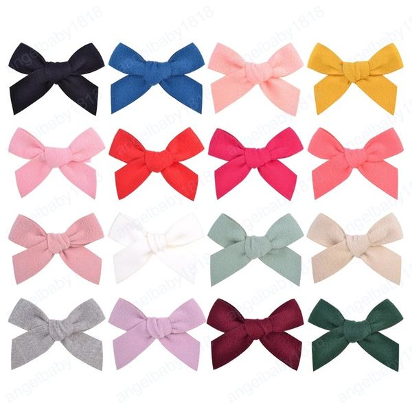 cute cotton hair bows with clip for girls barrette hairpins headwear kids hair accessories, Slivery;white
cute cotton hair bows with clip for girls barrette hairpins headwear kids hair accessories, Slivery;white