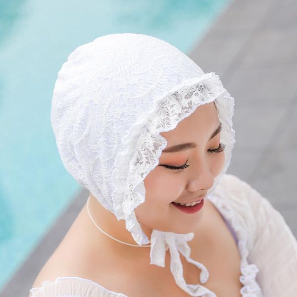 fashion white lace swimming caps for women pools swim pool ladies bathing hat cap male long hair outdoor
fashion white lace swimming caps for women pools swim pool ladies bathing hat cap male long hair outdoor