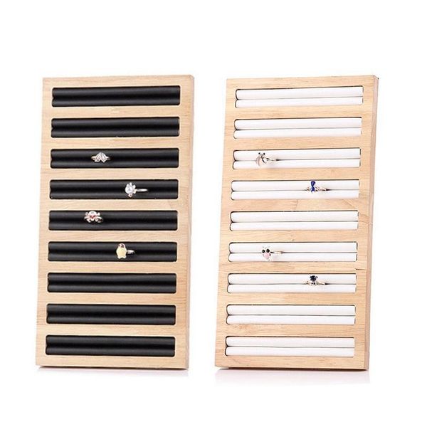 jewelry pouches, bags 2x rectangle ring display tray bamboo pu leather holder black & white, Pink;blue
jewelry pouches, bags 2x rectangle ring display tray bamboo pu leather holder black & white, Pink;blue
