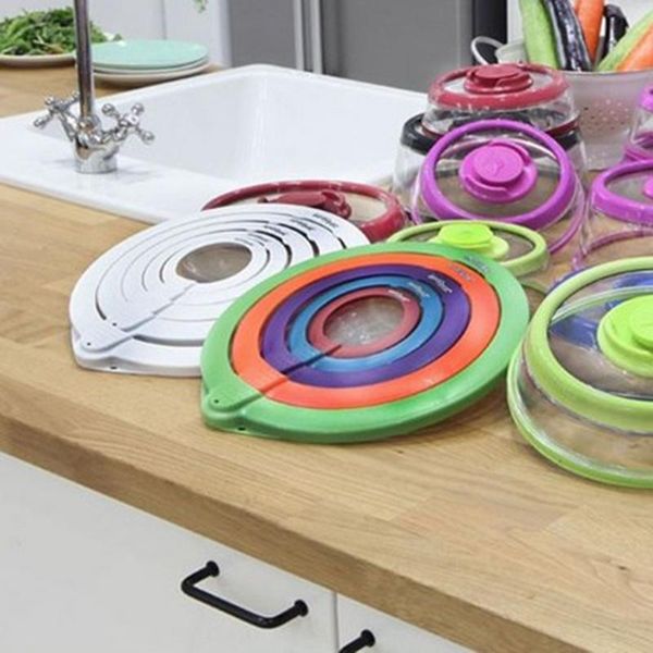 vacuum lids press seal fresher leak proof fresh keep lid sealing cover refrigerator plate kitchen tool storage & organization
vacuum lids press seal fresher leak proof fresh keep lid sealing cover refrigerator plate kitchen tool storage & organization