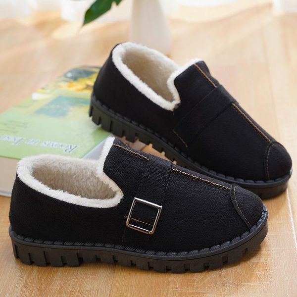 boots women's cotton shoes fashion plus velvet soft bottom peas winter fur wear mother low to help warm month, Black
boots women's cotton shoes fashion plus velvet soft bottom peas winter fur wear mother low to help warm month, Black