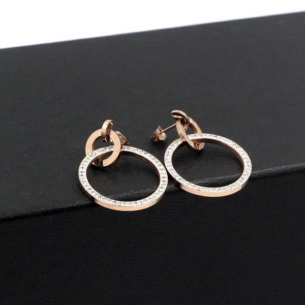 stud fashion roman numerals hanging crystal circle earrings titanium steel woman for women jewelry wholesale, Golden;silver
stud fashion roman numerals hanging crystal circle earrings titanium steel woman for women jewelry wholesale, Golden;silver