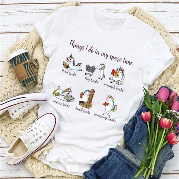 and women graphic unicorn men t shirts funny cute womens short sleeve cartoon 90s summer lady clothing clothes tee, White;black
and women graphic unicorn men t shirts funny cute womens short sleeve cartoon 90s summer lady clothing clothes tee, White;black