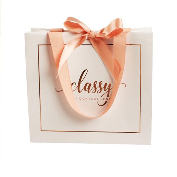 gift wrap wholesale 500pcs clothing cosmetic shopping bags with handles rose gold foiled logo printed on two sides
gift wrap wholesale 500pcs clothing cosmetic shopping bags with handles rose gold foiled logo printed on two sides