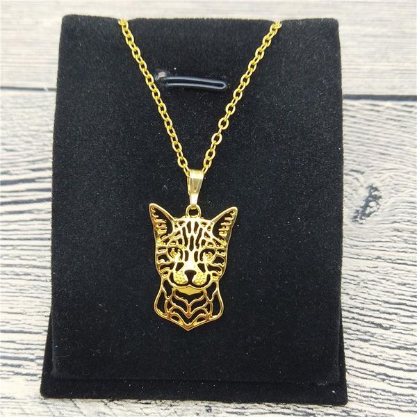 pendant necklaces bengal cat necklace trendy style women fashion pet jewellery, Silver
pendant necklaces bengal cat necklace trendy style women fashion pet jewellery, Silver