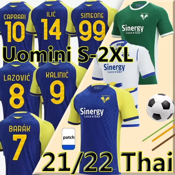 21/22 hellas verona soccer jerseys home 2021 2022luigi vitale simeone ilic caprari kalinic lazovic barak faraoni men football shirts maglie, Black;yellow
21/22 hellas verona soccer jerseys home 2021 2022luigi vitale simeone ilic caprari kalinic lazovic barak faraoni men football shirts maglie, Black;yellow