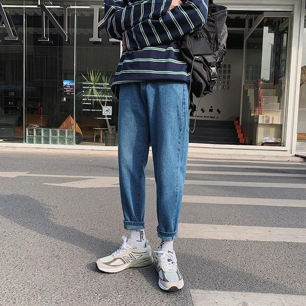 hip hop joggers men 2021 design pockets casual pants high street trousers skateboard sportswear harem ankle blue men's jeans
hip hop joggers men 2021 design pockets casual pants high street trousers skateboard sportswear harem ankle blue men's jeans