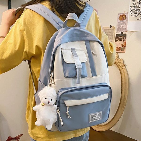 patchwork backpack for women large capacity nylon travel rucksack teen girls anti theft school bag cute female bags
patchwork backpack for women large capacity nylon travel rucksack teen girls anti theft school bag cute female bags