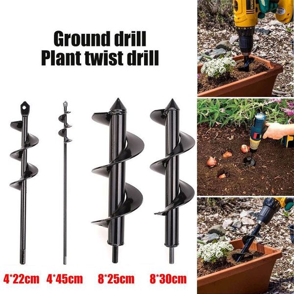 professional drill bits ground planting auger spiral twist durable portable practical high speed steel mining tool electrical accessories
professional drill bits ground planting auger spiral twist durable portable practical high speed steel mining tool electrical accessories