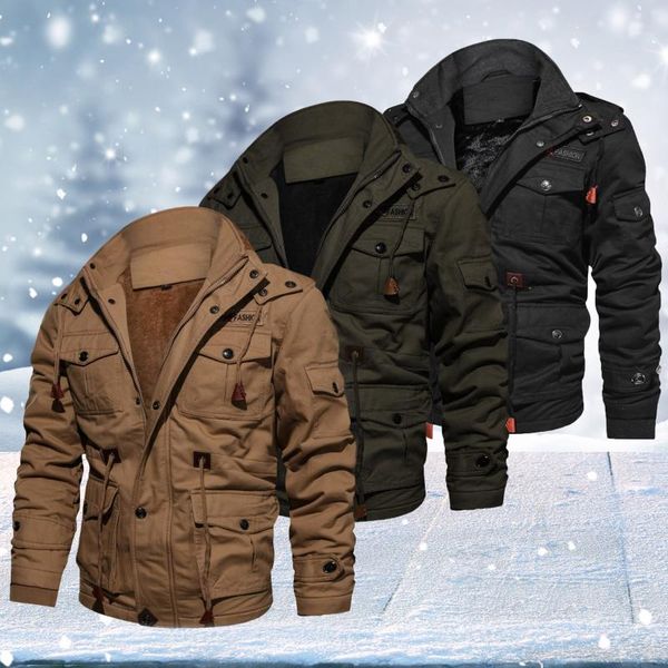men's jackets leisure plus large size padded velvet zipper multi-pocket lapel long cotton-padded jacket coat autumn and winter, Black;brown
men's jackets leisure plus large size padded velvet zipper multi-pocket lapel long cotton-padded jacket coat autumn and winter, Black;brown