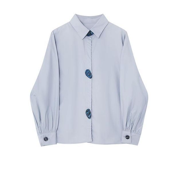 chic women button up shirts autumn spring blouses for blusas mujer korean fashion clothing women's &, White
chic women button up shirts autumn spring blouses for blusas mujer korean fashion clothing women's &, White