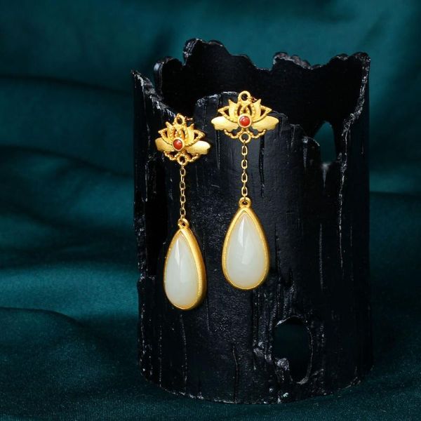 dangle & chandelier unice vintage lotus 925 silver sterling natural white hetian jade gold filled gemstone for women fine jewelry drop earri
dangle & chandelier unice vintage lotus 925 silver sterling natural white hetian jade gold filled gemstone for women fine jewelry drop earri
