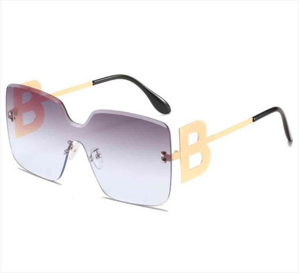 oversized gradient sunglasses women brand fashion rimless square metal female men sun glasses a01, White;black
oversized gradient sunglasses women brand fashion rimless square metal female men sun glasses a01, White;black