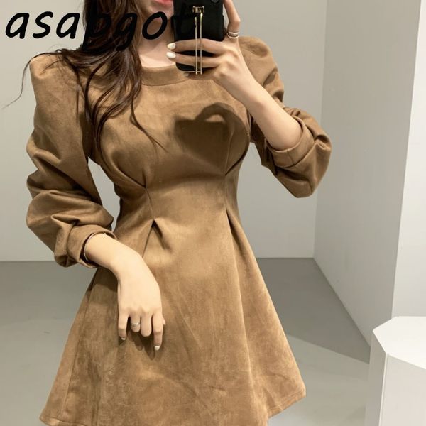 asapgot korean chic autumn winter vintage slim a line high waist long puff sleeve dress mini loose casual vestido de mulher, Black;gray
asapgot korean chic autumn winter vintage slim a line high waist long puff sleeve dress mini loose casual vestido de mulher, Black;gray