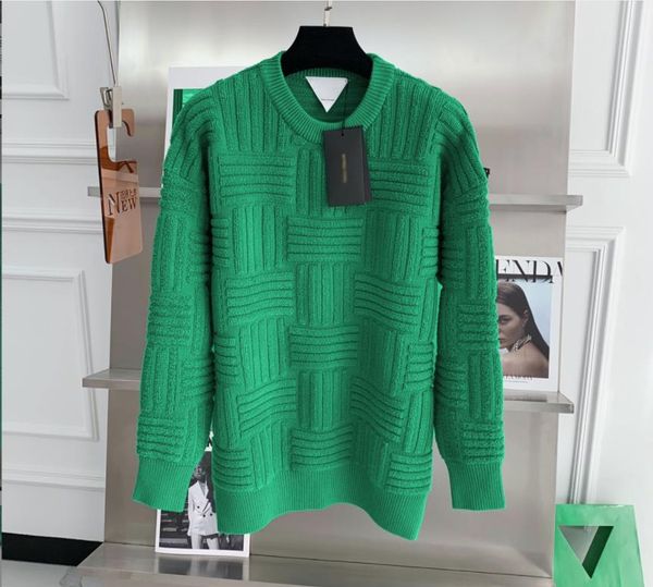 1113 2022 milan runway spring brand same style sweater long sleeve pullover crew neck fashion green striped clothes womens xinyi, White;black
1113 2022 milan runway spring brand same style sweater long sleeve pullover crew neck fashion green striped clothes womens xinyi, White;black
