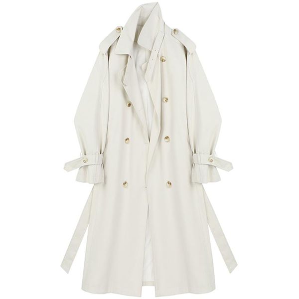 women's trench coats superaen windbreaker medium and long autumn 2021 solid loose double breasted coat for women, Tan;black
women's trench coats superaen windbreaker medium and long autumn 2021 solid loose double breasted coat for women, Tan;black