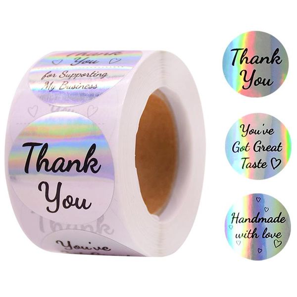 gift wrap 500pcs laser thank you handmade sticker round stickers label for wedding birthday party gifts packing decor candy bag seal
gift wrap 500pcs laser thank you handmade sticker round stickers label for wedding birthday party gifts packing decor candy bag seal